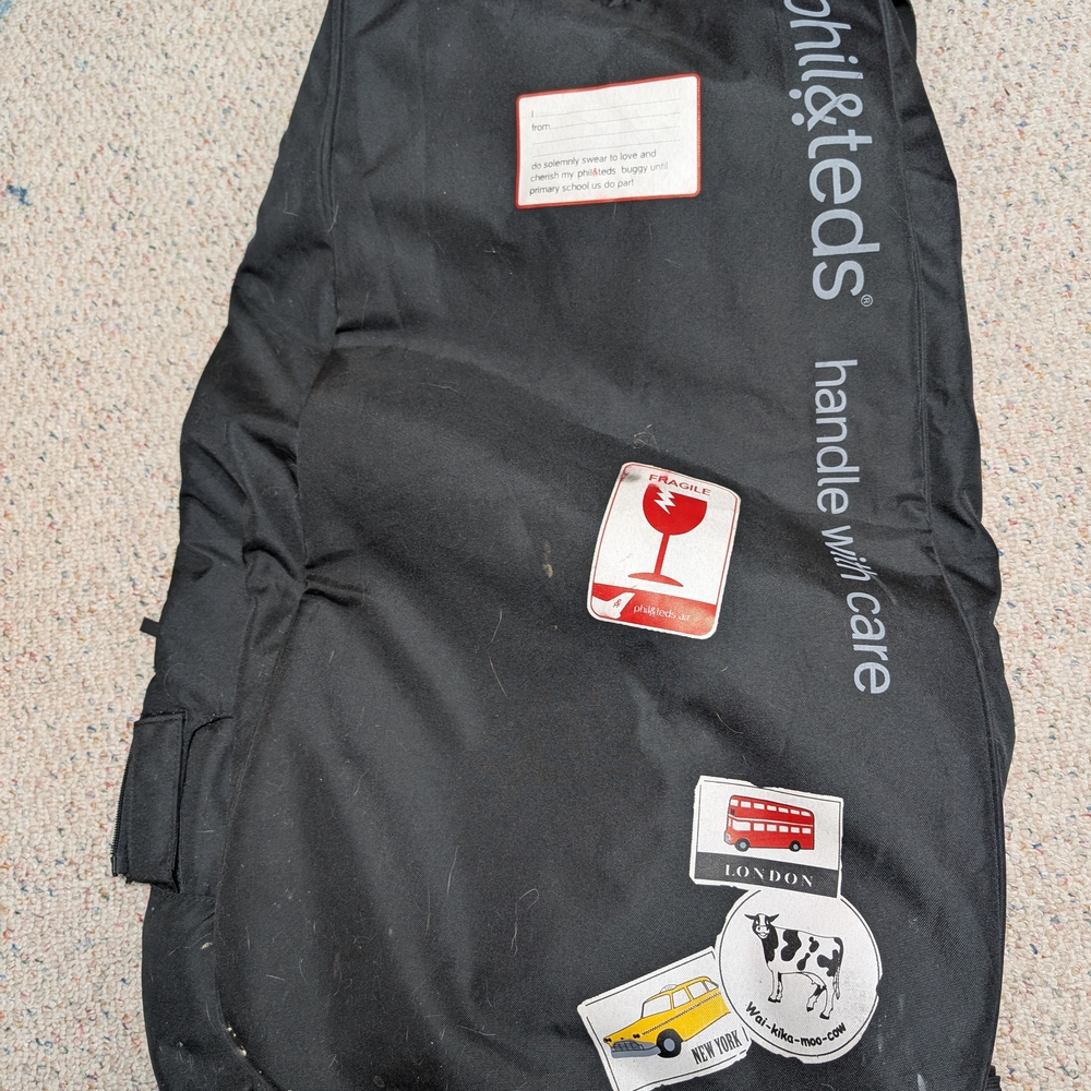 Phil & Teds Black Travel Bag